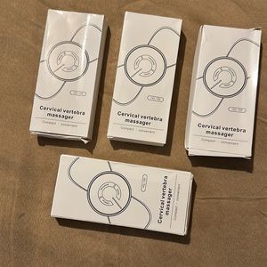 4 X cervical vertebra massage. HQ-185 compact convenient.